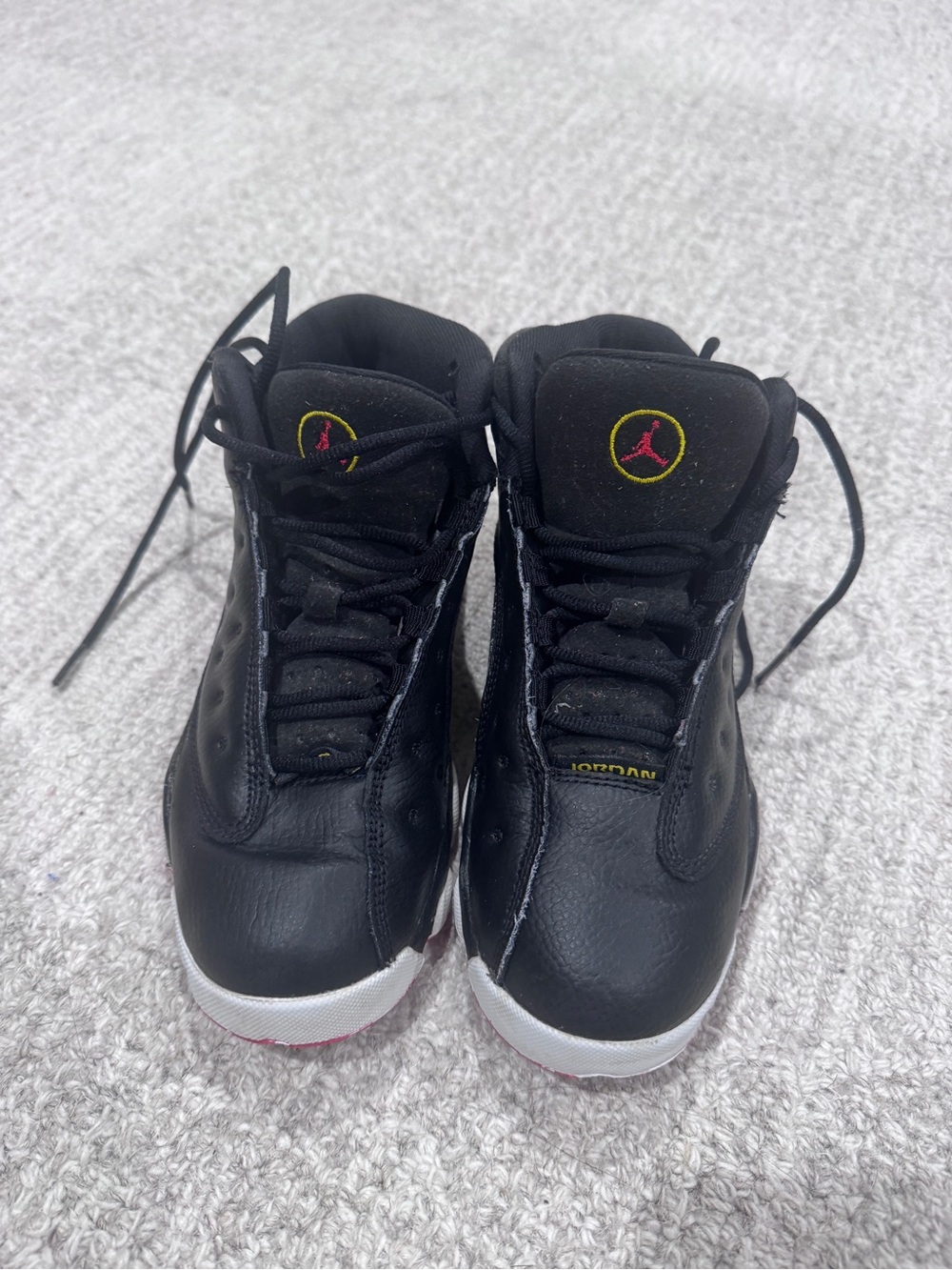 Air Jordan 13 Retro Playoffs 2023 Kids Size 3Y Black Red DJ3005-062